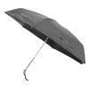6 Ribs Umbrella Sun Protection UPF50 Impact Cloth Portable Folding Umbrella for Sunny Rainy Black