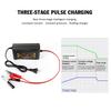 12V 10A Smart Car Motorcycle Battery Charger LCD Display US Plug Fast Power Charging Car Battery Charger Accessories