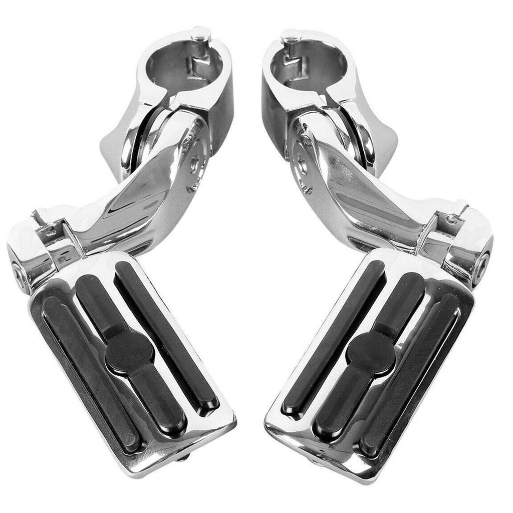 32mm Diameter Footpegs for Harley Cruise Glide, Street Glide, and Bumper Modification
