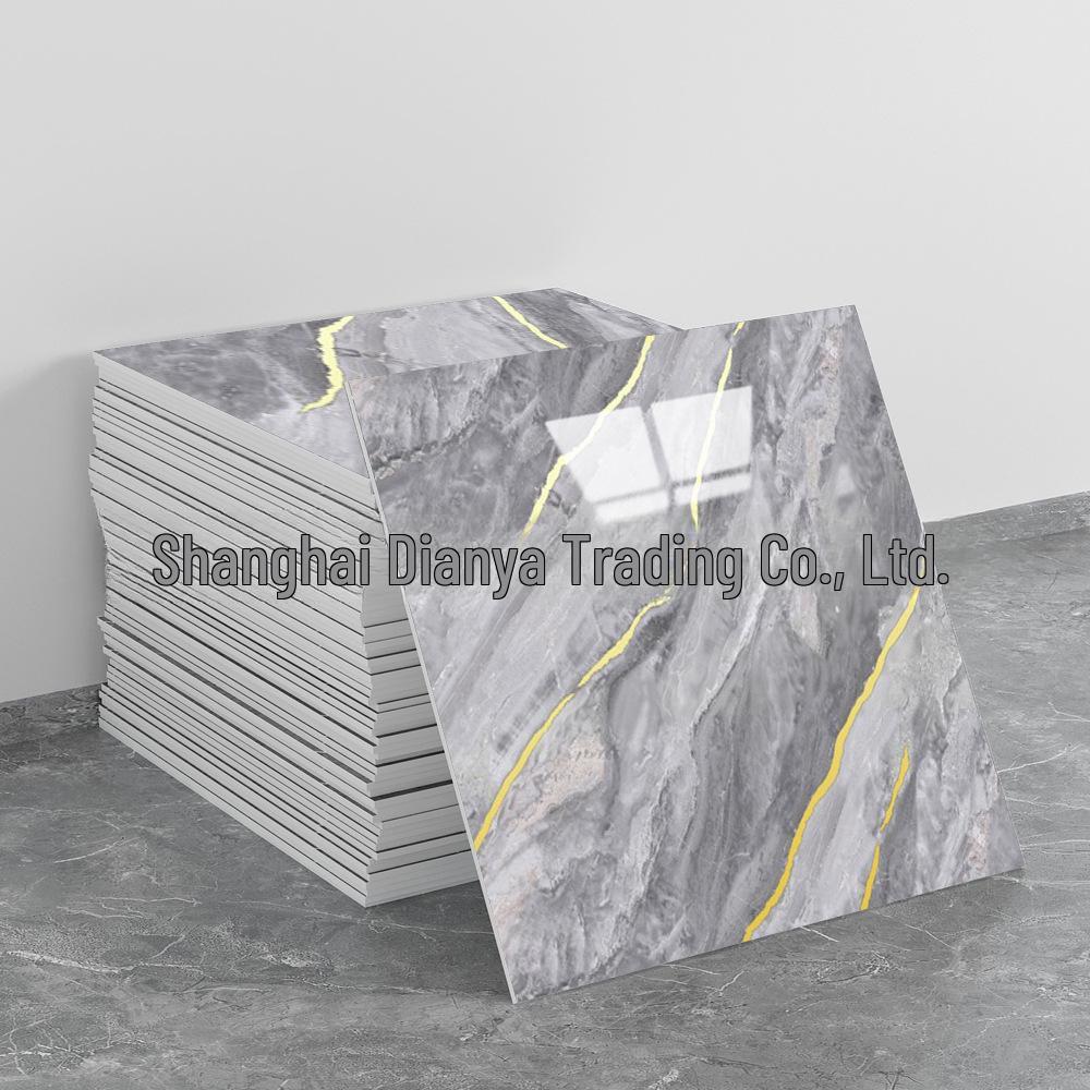 Fliesenimitat 3D Wandaufkleber: Selbstklebende Aluminium-Kunststoff-Paneele für Badezimmer- und Küchenrenovierung.