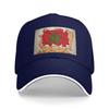 Sandwich Baseball Cap for Men & Women, 3-Layer Contrast Design Adjustable Hat, Lightweight Durable Cap