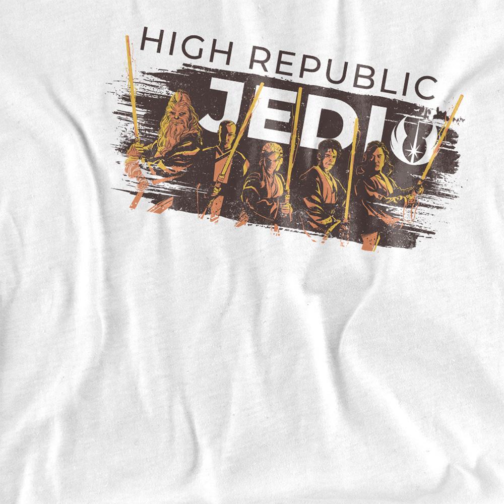 Star Wars: The Acolyte Unisex Adult High Republic Jedi Ink Group T-Shirt