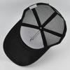 Customized Logo Hard Top 5 Panels Mesh Baseball Cap For Men Women Advertising Cap Breathable Sun Hat Solid Color Visor Gorra