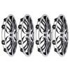 4PCS 15 Inch Wheel   Cover Hub S Clip On Stylish ABS Wheel Hub Cover Replacement for   208