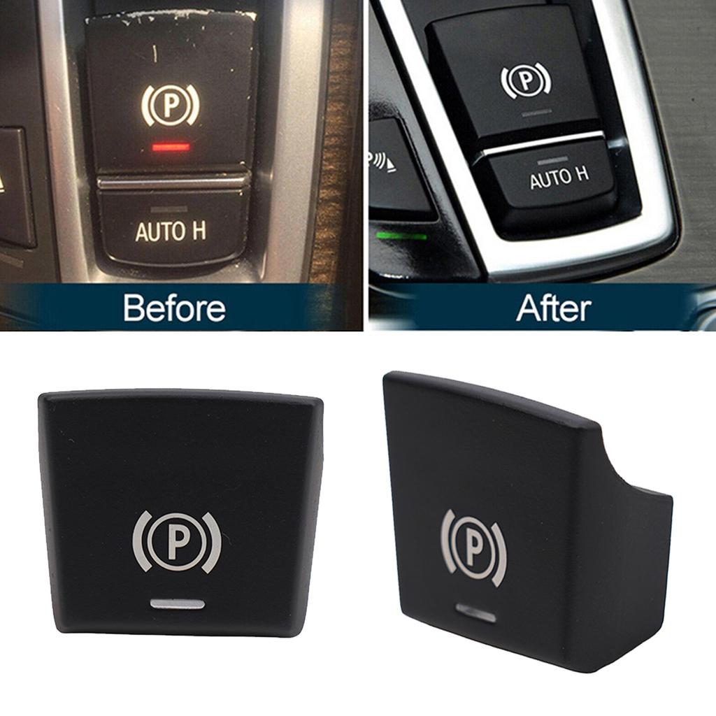 P Button Switch Cover Handbrake Direct Replacement P Button Parking Brake Push-pull Switch For BMW X1 X3 X4 X5 X6