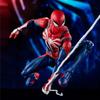 Spider-Man Upgraded Suit PS4 Game Articulated Action Figure Collectible Model