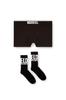 Diesel Men's Socks and Boxer Briefs Set, Size L, Black, A178980SKBA, E4877