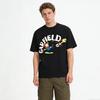 Garfield Football Fun Trendy T-Shirt! American Retro Loose-Fitting Short Sleeve, Unisex, Oversize Couple Tee