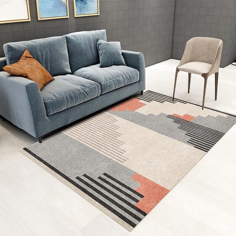 Nordic Minimalist Style Carpets for Living Room and Bedroom Home Decoration Carpet for Home Rugs Thicken Non-Slip Floor Mats