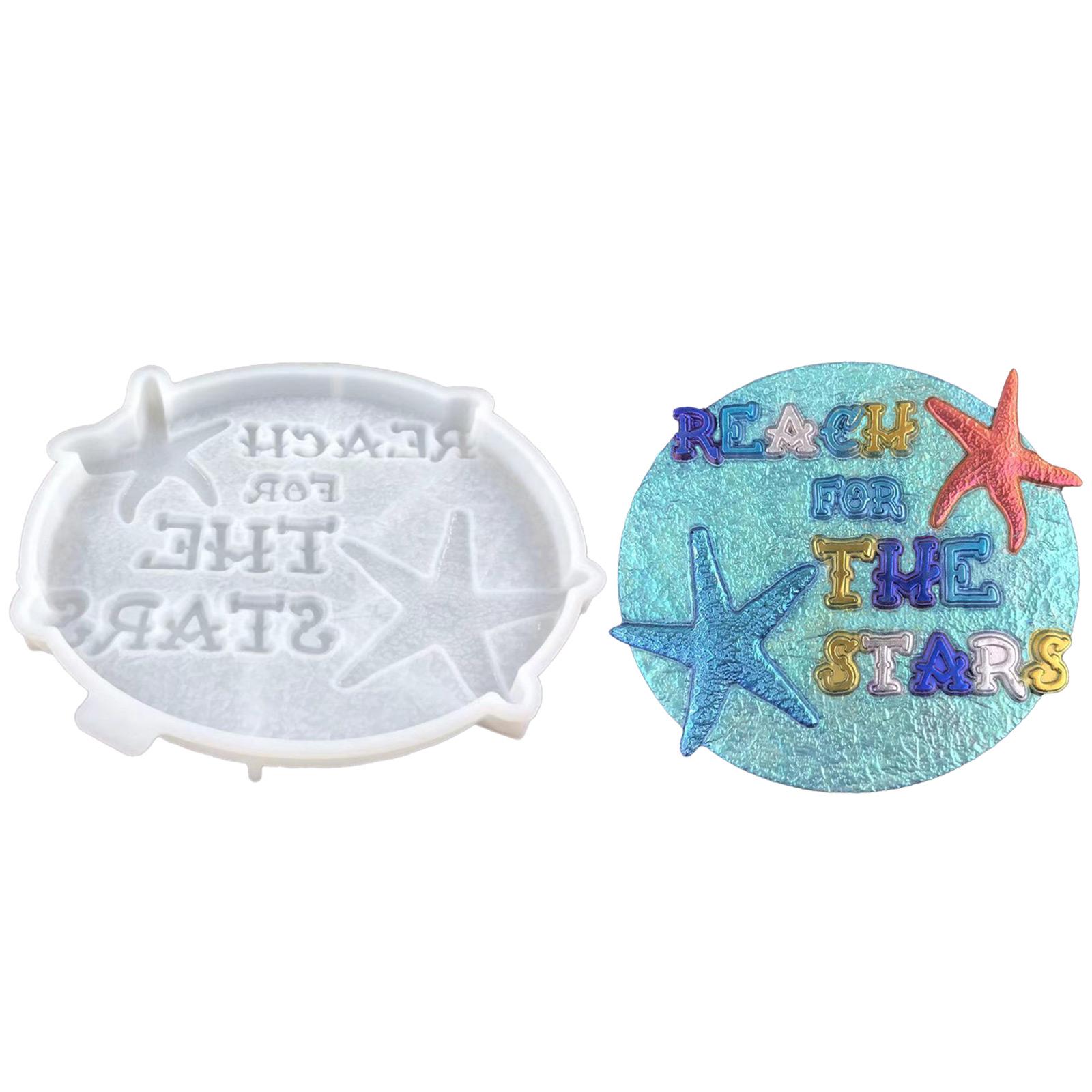 

Морская звезда настенные украшения формы настенные подвески силиконовые формы круглые эпоксидная смола литейные формы декоры подарок для энтузиастов