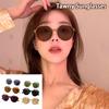Internet Famous Sunglasses Uv Resistant Retro Street Photo Sunglasses High-End Personalized Sunglasses Big Frame Sunglasses