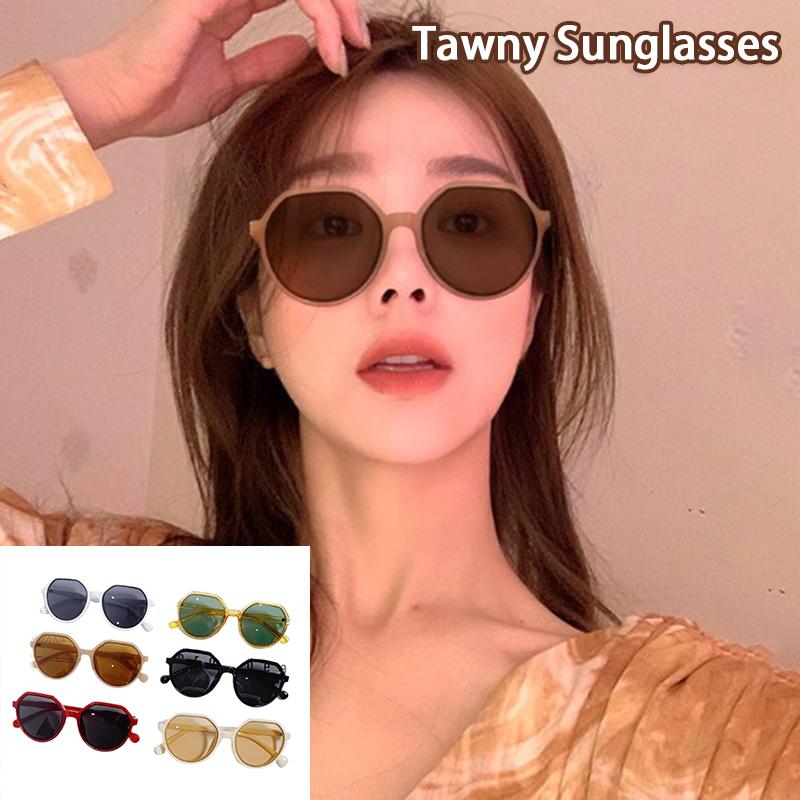 Internet Famous Sunglasses Uv Resistant Retro Street Photo Sunglasses High-End Personalized Sunglasses Big Frame Sunglasses