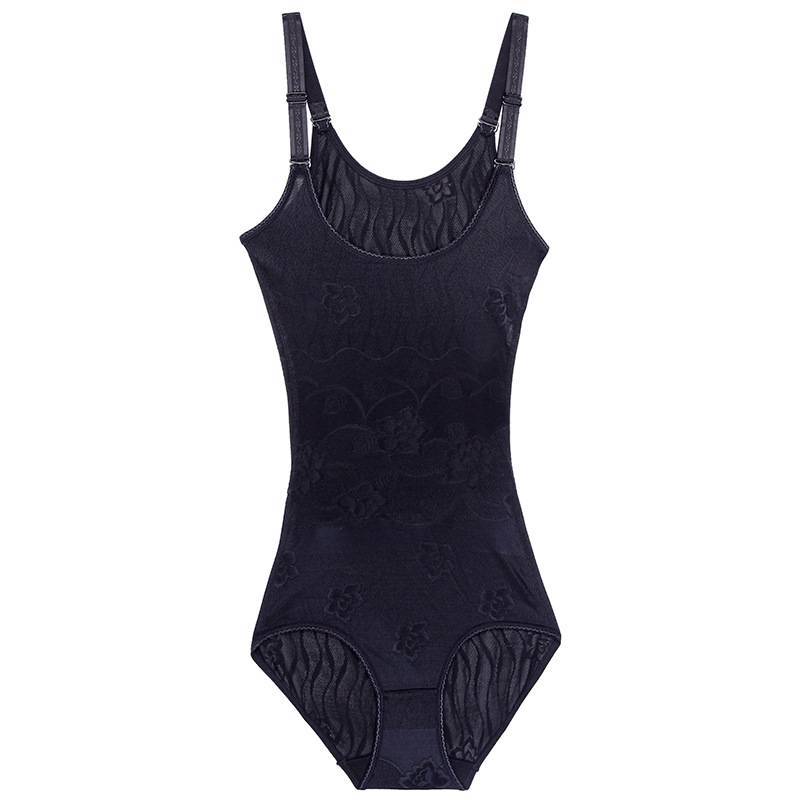 Body Shaper Bodysuit With Breathable Nylon Fabric For Slimming And Toning