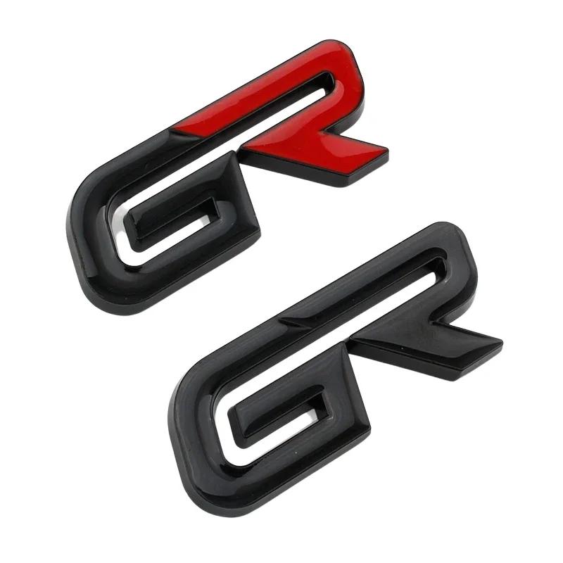 Car Sticker Trunk Emblem Decal GR Sport Logo for Toyota CHR Yaris Rav4 Hiace Levin Hilux Corolla Supra Camry Auris Prado Prius