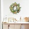 Easter Colorful Egg Wreath Artificial Flowers Eucalyptus Garland for Wall Decoration