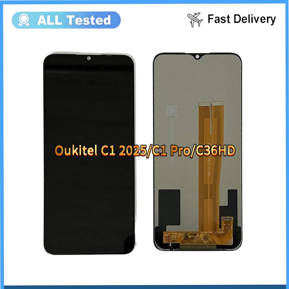 LCD Screen and Digitizer Full Assembly For Oukitel C1 2025 C1 Pro C36HD