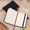 Banban 4 Pcs Leather Pocket Notebook A7 Note Book Pocket Hardcover Notepad 3 X 4 Inch Mini Notepad Tiny Lined Journal Notebook W