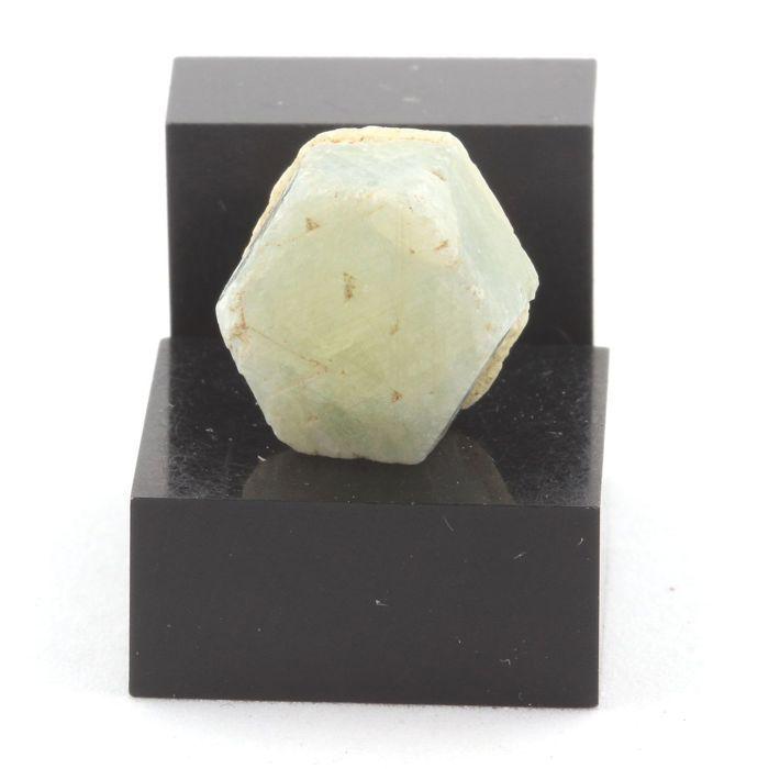 Pierres et Minéraux. Corindon Saphir. 18.35 ct. Ampanihy District, Atsimo-Andrefana, Madagascar.