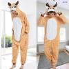 Kigurumi Unicorn Unicorn Panda Cartoon Flannel Pajamas Women Men Sleepwear Onesies Jumpsuits Animal Cosplay Costumes