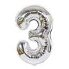 Hot Selling 40 Inch Aluminum Film Balloons Gold Silver Number Balloon for Wedding Party Birthday Decoration