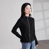 SOFSIL Women's 2026 Autumn Stand Collar Zipper Jacket