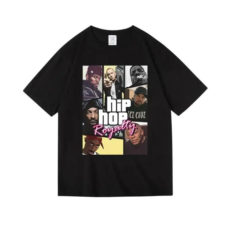 Wu-Tang Clan "Klasické W Logo" Vintage Prané Hip-Hop Oversized Tričko s Krátkým Rukávem