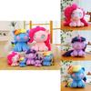 Adorable Q Version Pony Baby Lily Series Sitting Plush Doll Perfect For Gifts