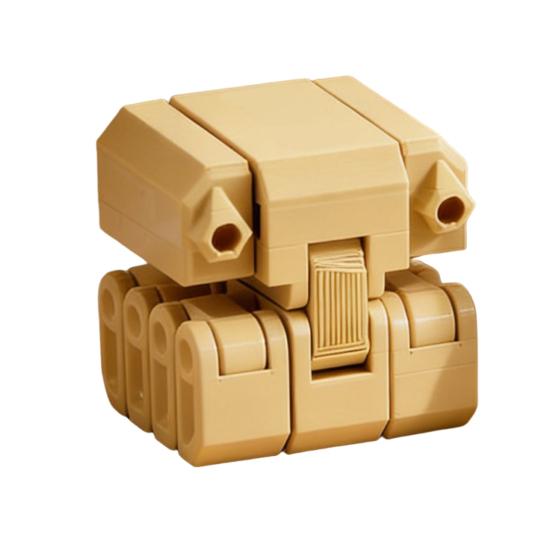 3D Printed Transforming Robot Toy Multi-Joint Movable Robot Fidget Toy Stress Relief Robot