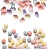 50/100Pcs Macaron Color Acrylic Faceted Shape Beads Round Waterdrop Loose Beads for DIY Necklace Bracelet Jewelry Making