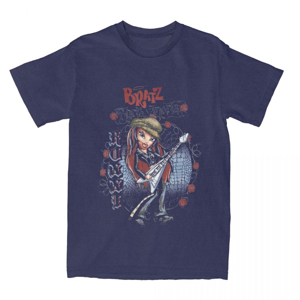 Haikyuu T Shirt Bratz Roxxi Pure Cotton T Shirts Trending Tee Shirt for Mens Summer Awesome Casual Short Sleeve Top Tees