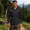 Summer Tactical Shirt Men's Breathable Long Sleeved Work Shirt