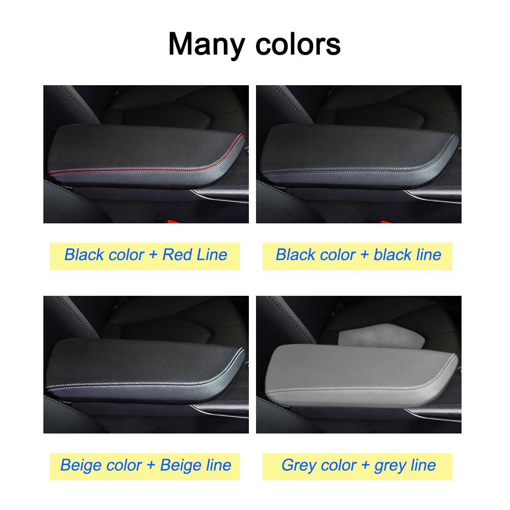 Leather Armrest Cover for 2018-2021 Toyota Camry: Center Console Protection & Modification Accessory