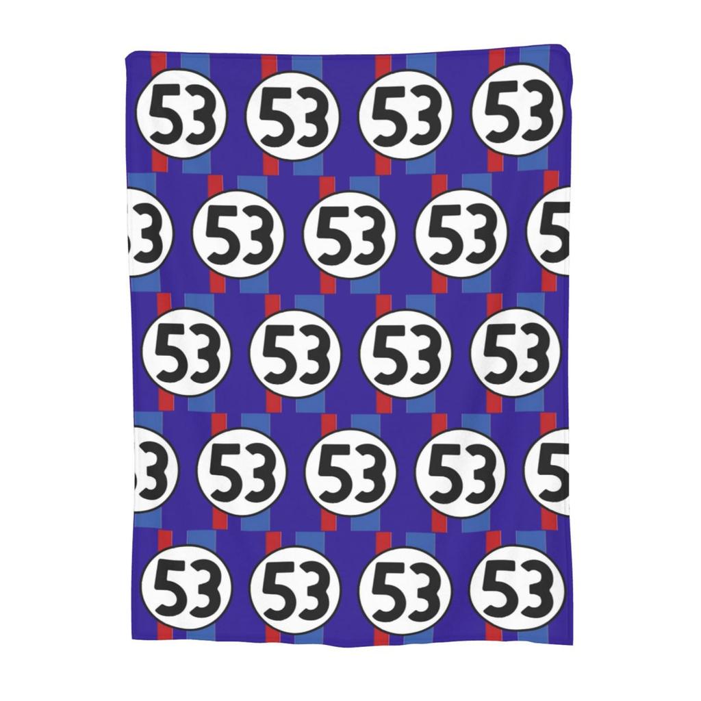 Herbie Stripes Blanket Flannel Sofa Throw Blanket Super Soft for Home Bedroom Outdoor Throws Bedspread Quilt