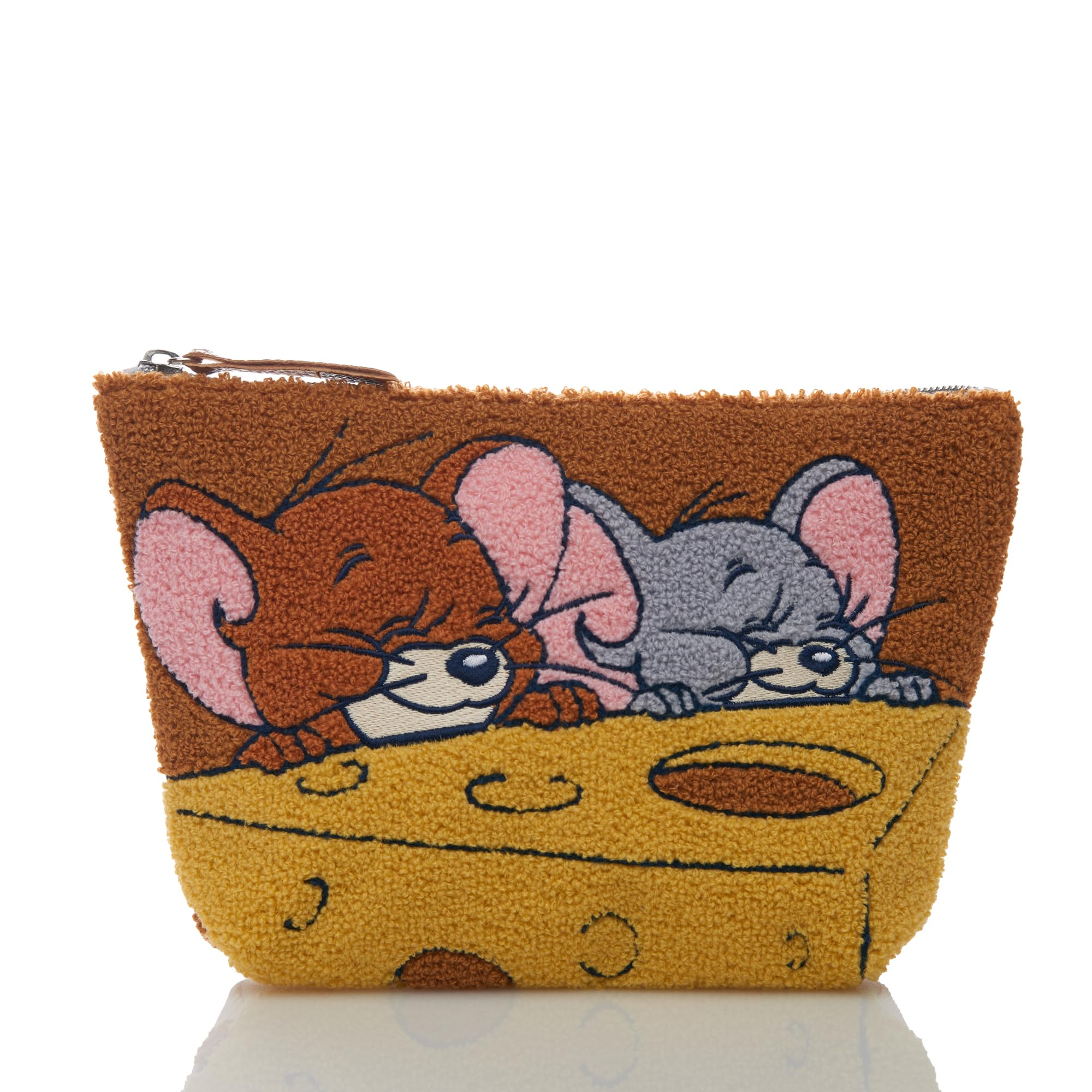 

Tom and Jerry Makeup Case, Tom and Jerry Sashiko Pouch, Cheese, Jerry, and Toffee, 20