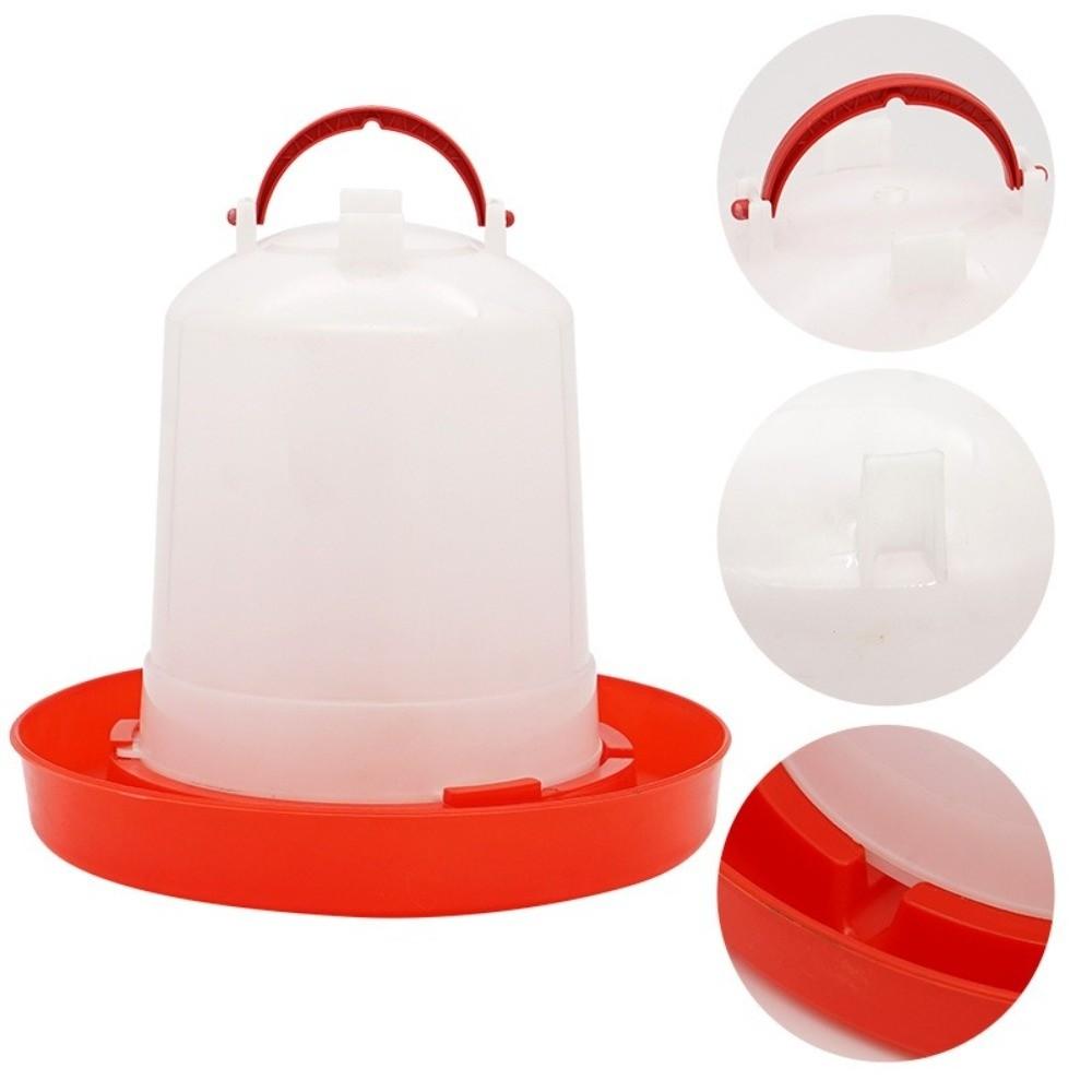1.5L 8L 15L Bebedero para Pollos y Pájaros Contenedor de Agua Colgante Bebedero Duradero para Aves de Corral Alimentador Suministro de Agua