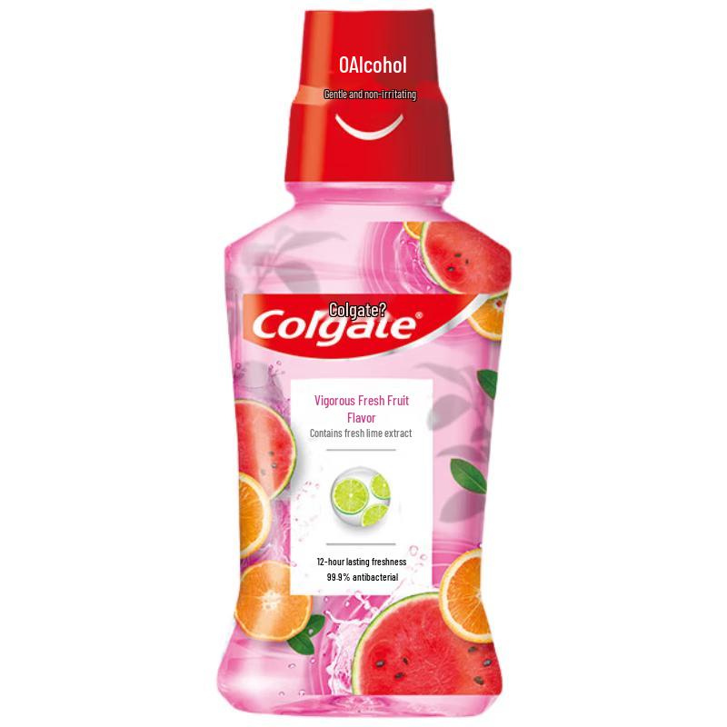 

Colgate Fresh Fruit Alcohol-Free Mouthwash