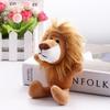 Car Keyring Key Ring Hanging Decoration Jewelry Plush Keychain Plush Doll Keychain Little Lion Doll