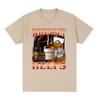 Maglietta Divertente Meme "Il Whiskey Aiuta" Abbigliamento Unisex Moda Magliette a Maniche Corte Girocollo Unisex Cotone Vintage Alta Qualità