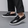 Fashion Casual Men's Leather Shoes Fashion Tassel Classic Style Business Leisure Daily  Party Plus Size 38-48 Casual Sports Shoes HOT