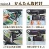 Letics Wide Rearview Mirror for Cars Wide Curved Aftermarket Installation Simply Clamp It On - Angle, Type, -