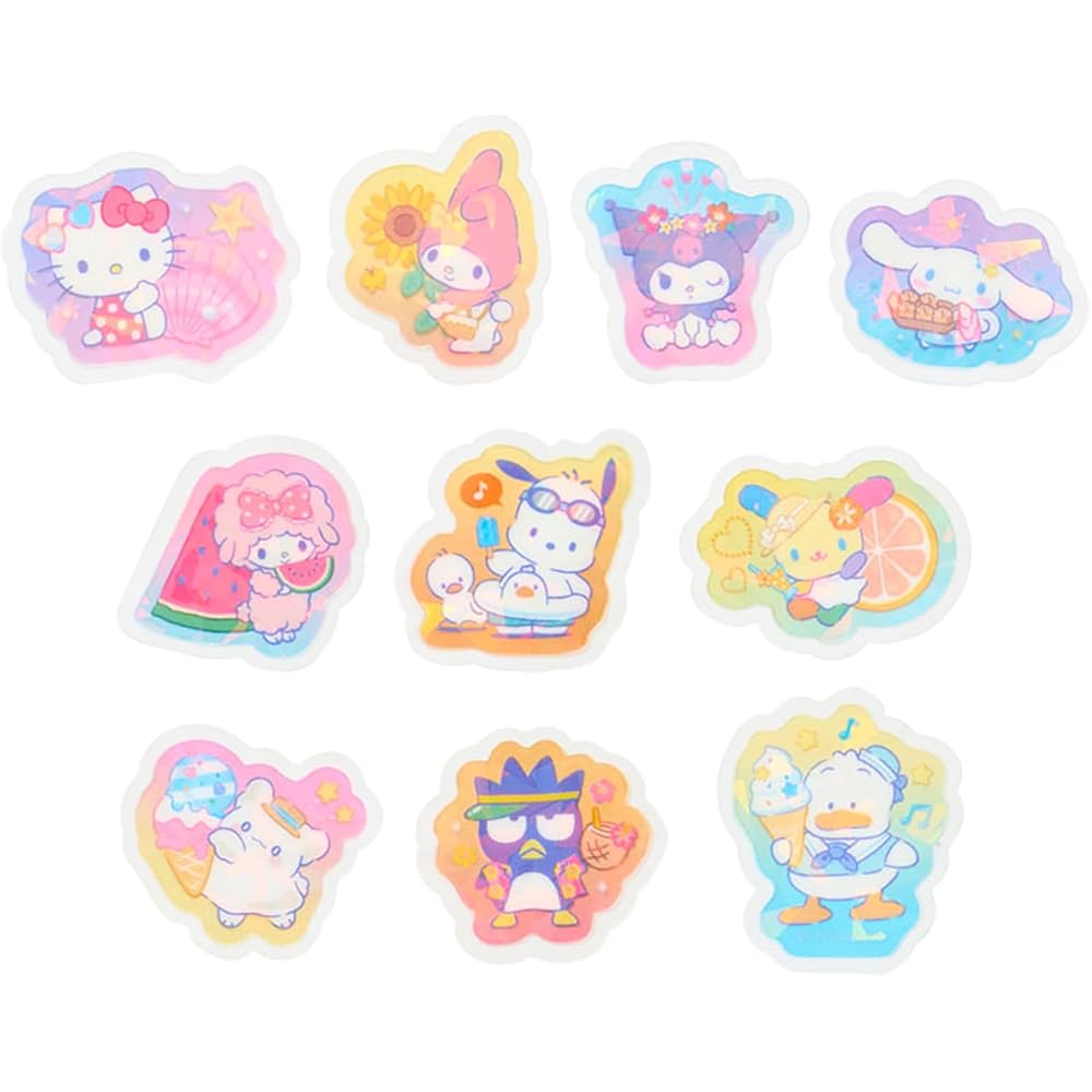 Sanrio Summer Stickers Sanrio Characters Age 3 and Up 769622