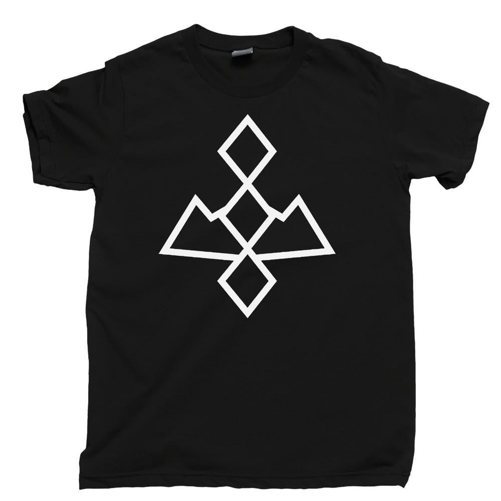 

Owl Cave Symbol T Shirt Twin Peaks Ghostwood Forest Black White Lodge Ring Tee XL