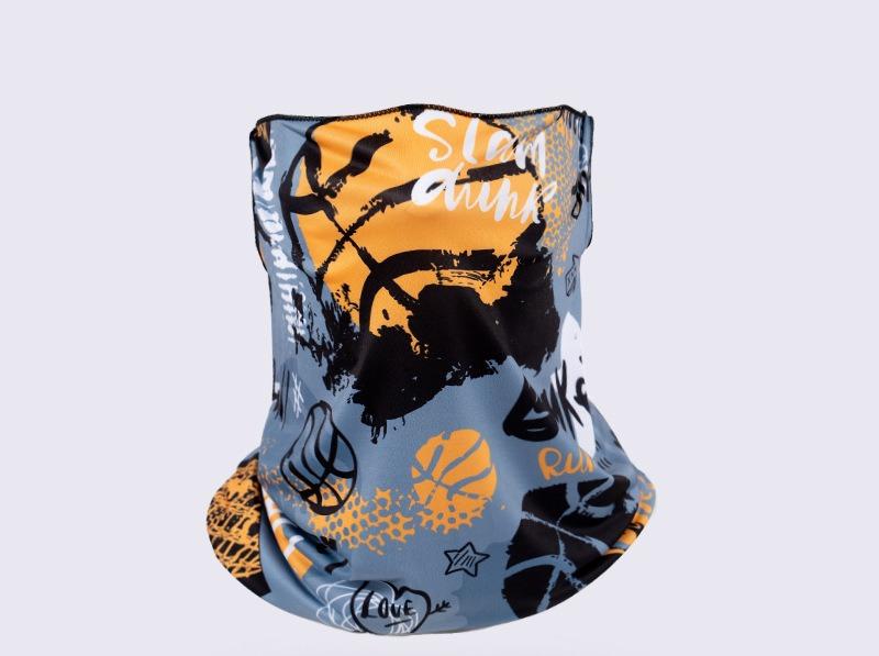 Universal Fit Outdoor Men Women Checkered Grid Face Mask Motorcycle Riding Neck Face Cover Windproof Anti-UV Cycling Tube Scarf