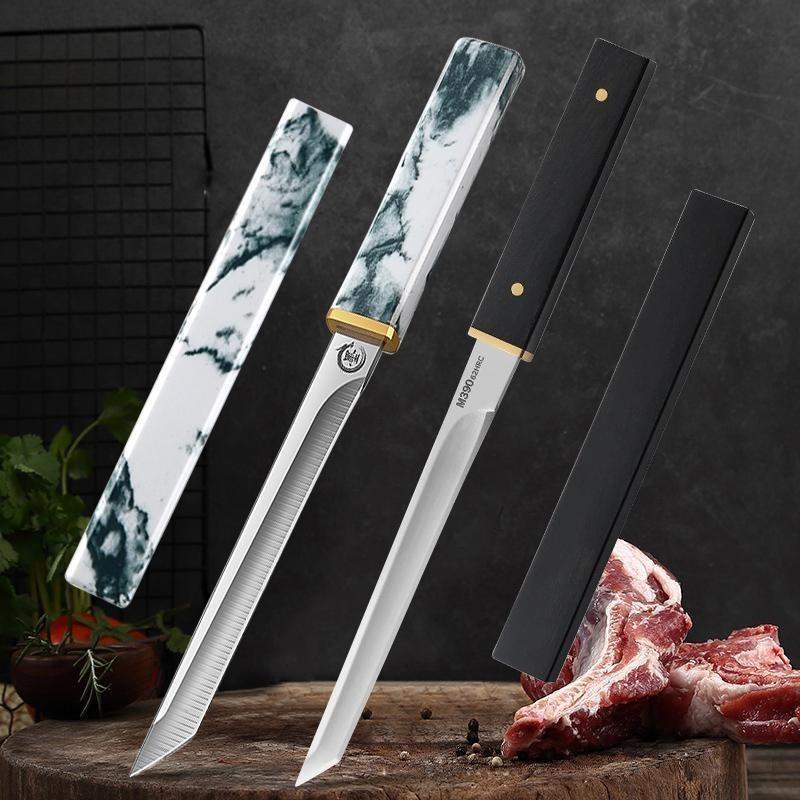 Universalmesser BBQ Fisch Obst Steakmesser Kunststoffgriff Küchenmesser Scharfe Knochen Metzgermesser Koch Hackmesser Fleisch