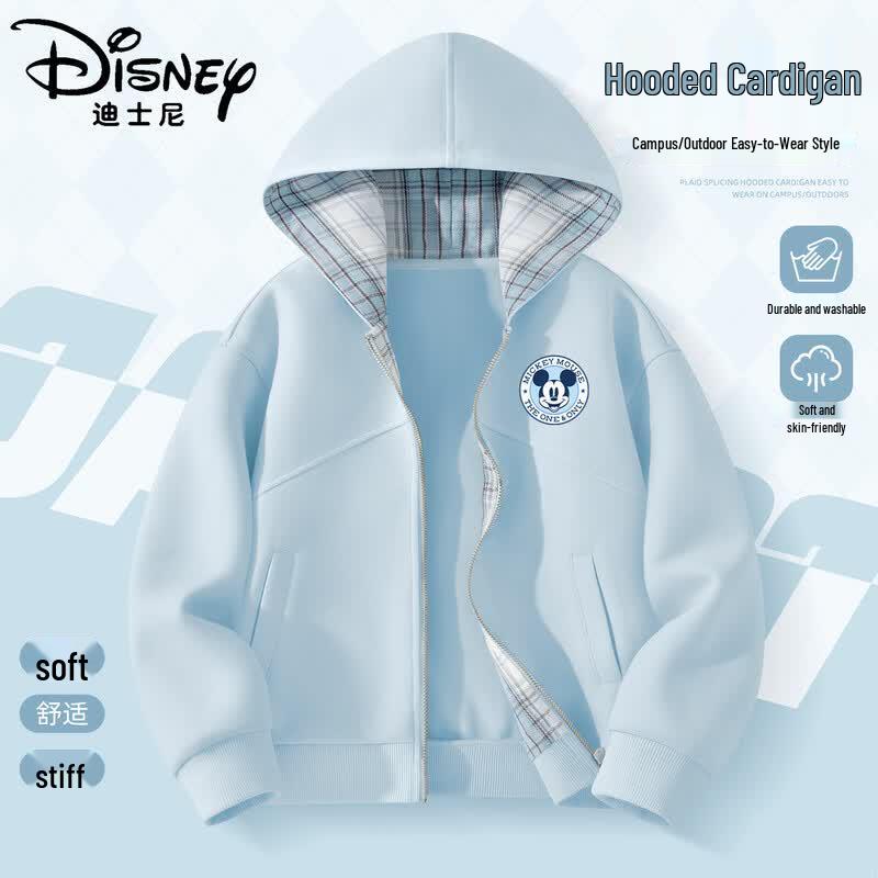 Disney Kids  Autumn Hooded Zip-Up Jacket 120