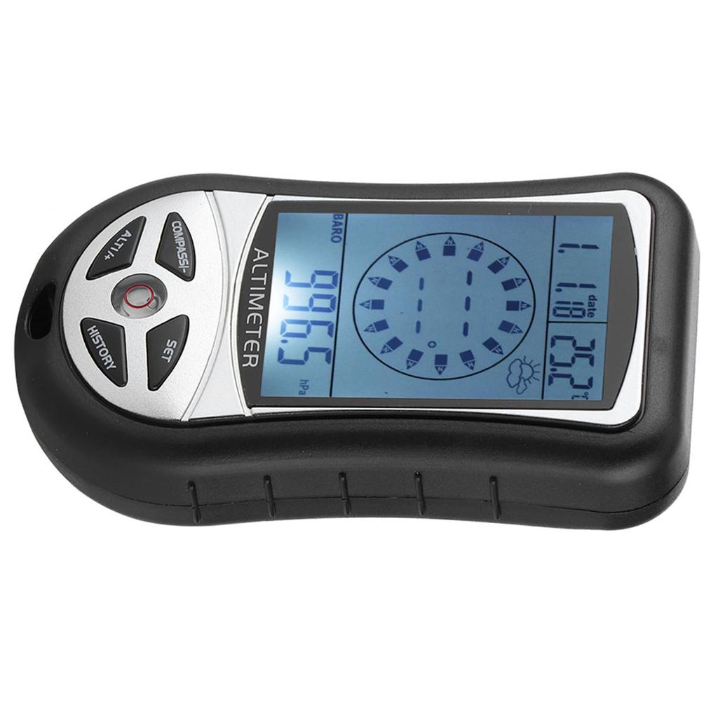 Portable Compass Multifunctional Electronic Weather Altimeter Altitude Barometer