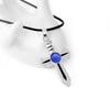 INS Creative Cross Gemstone Alloy Pendant Necklace - Fashion Accessories