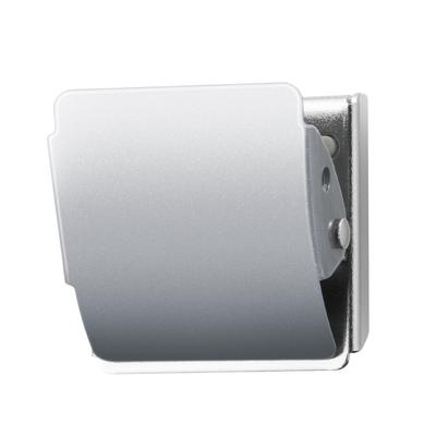 Plus Magnetic Clip Holder, Medium, Silver, 80-419