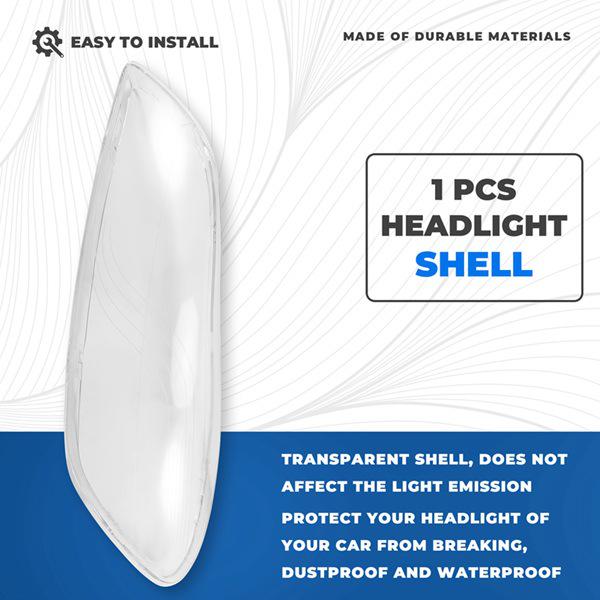 Volvo C30 Left Headlight Housing Lampshade (2010-2014)