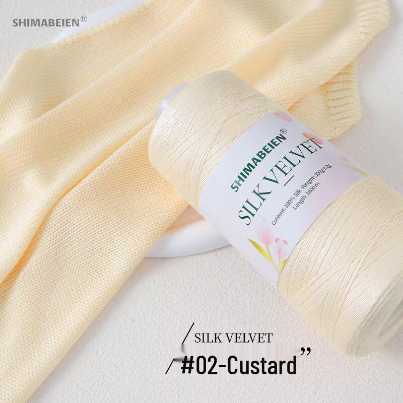 Tulip Silk Cotton Lyocell Yarn - DIY Knitting & Crochet for Vests, Blankets & Shawls